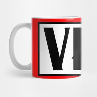 VHS logo Mug